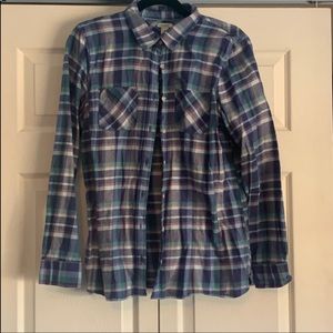 LLBean Women’s Flannel Size M
